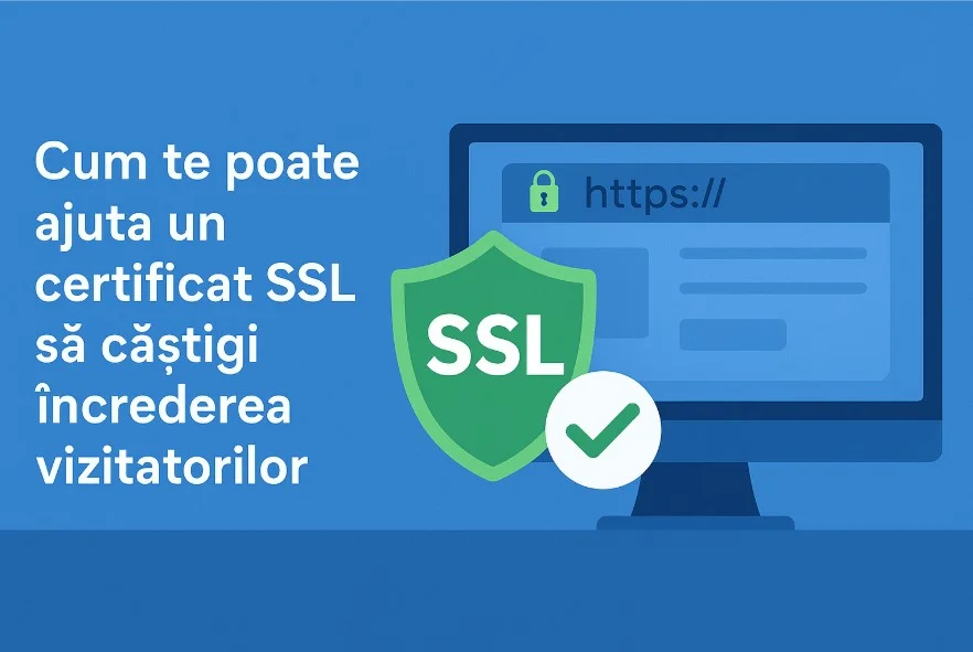 Cum te poate ajuta un certificat SSL să câștigi încrederea vizitatorilor